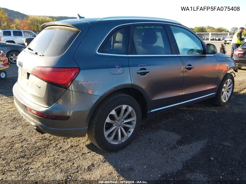 2015 AUDI Q5 VIN WA1LFAFP5FA075408 — фото 4