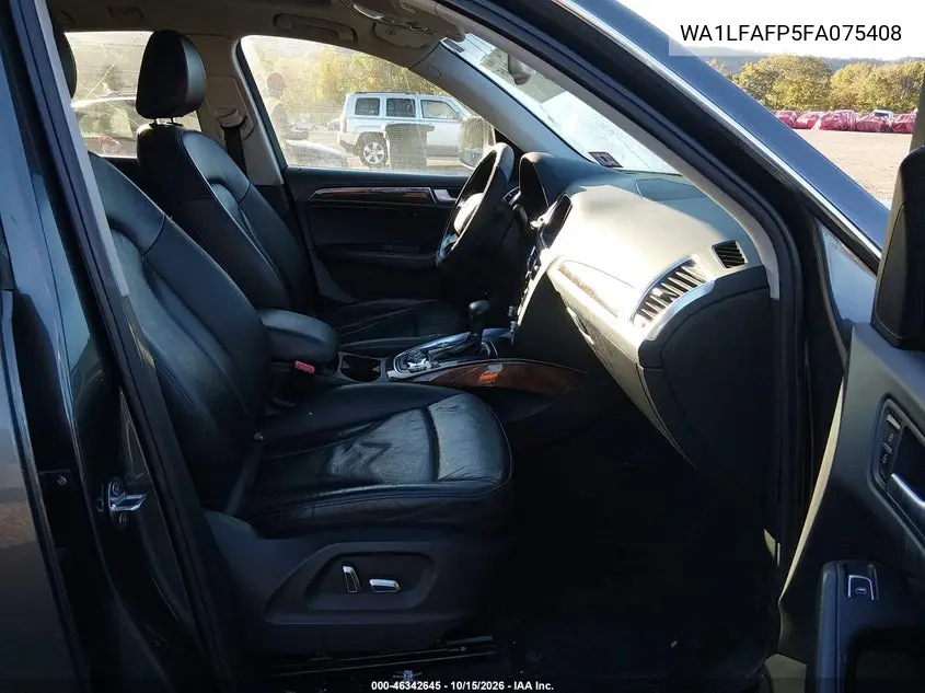 2015 AUDI Q5 VIN WA1LFAFP5FA075408 — фото 5