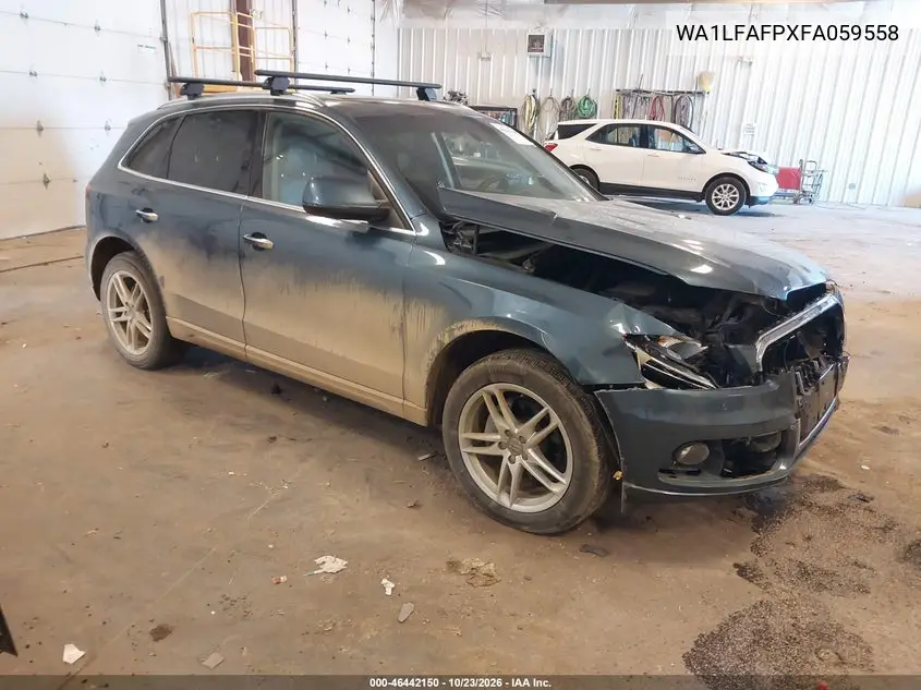 AUDI Q5 2015, VIN WA1LFAFPXFA059558