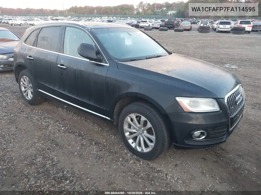 AUDI Q5 2015, VIN WA1CFAFP7FA114595