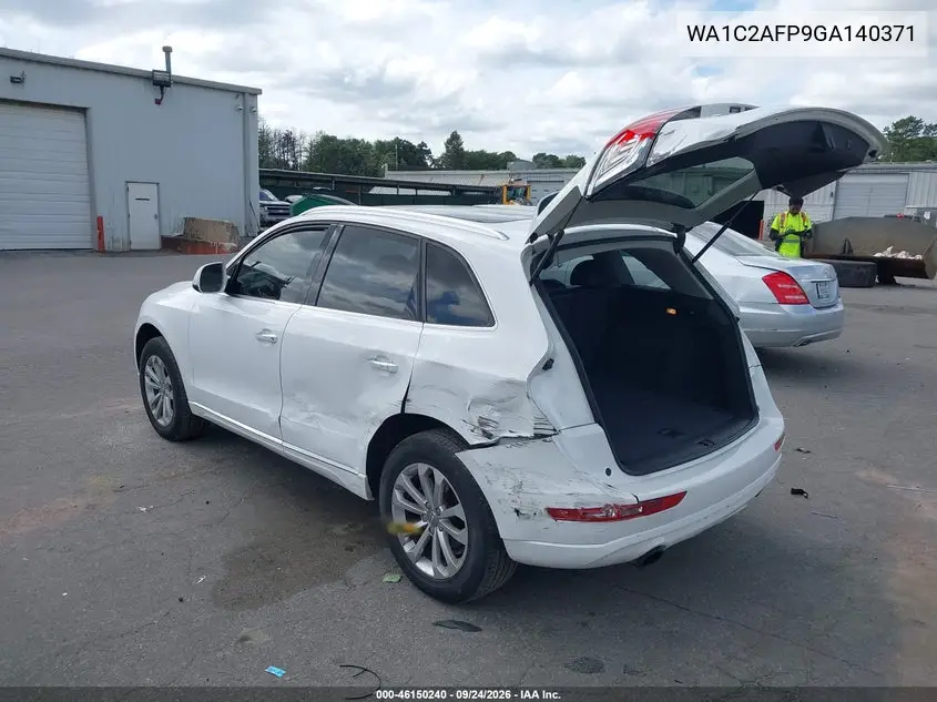 2016 AUDI Q5 VIN WA1C2AFP9GA140371 — фото 3