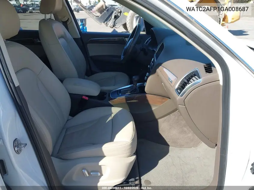 2016 AUDI Q5 VIN WA1C2AFP1GA008687 — фото 5