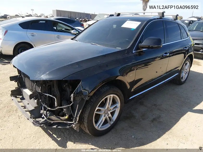 2016 AUDI Q5 VIN WA1L2AFP1GA096592 — фото 2
