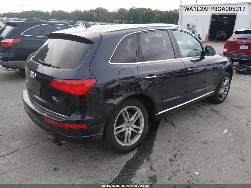 2016 AUDI Q5 VIN WA1L2AFP8GA005317 — фото 4