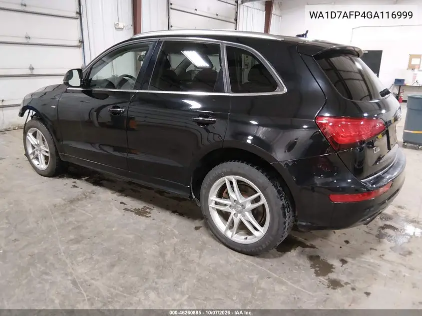 2016 AUDI Q5 VIN WA1D7AFP4GA116999 — фото 3