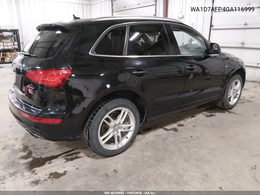 2016 AUDI Q5 VIN WA1D7AFP4GA116999 — фото 4