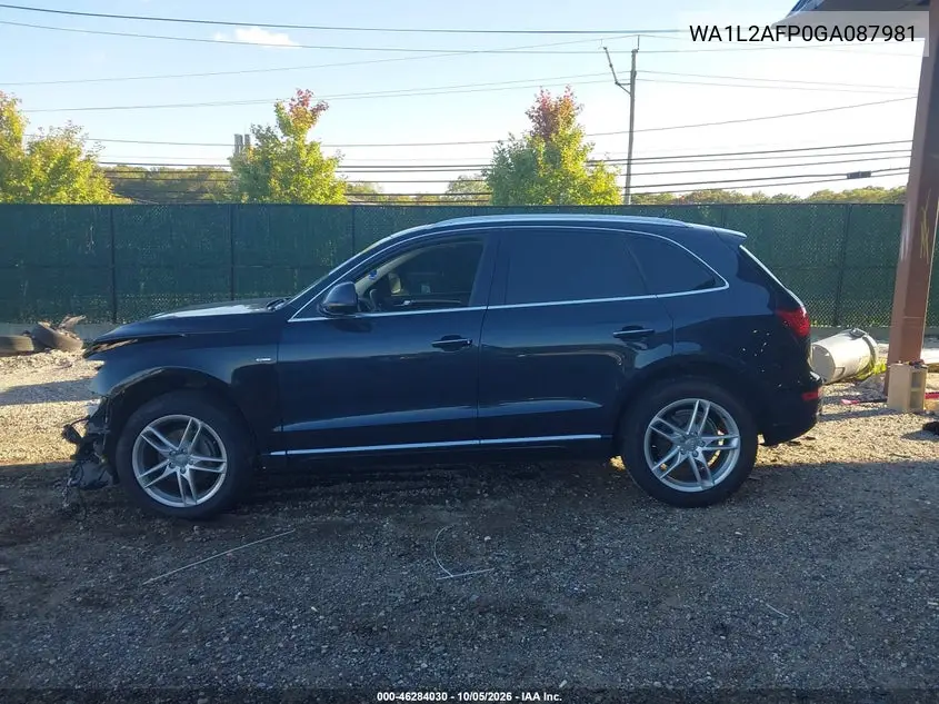 2016 AUDI Q5 VIN WA1L2AFP0GA087981 — фото 15