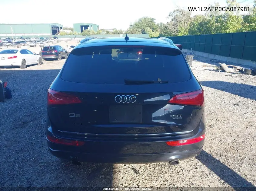 2016 AUDI Q5 VIN WA1L2AFP0GA087981 — фото 17