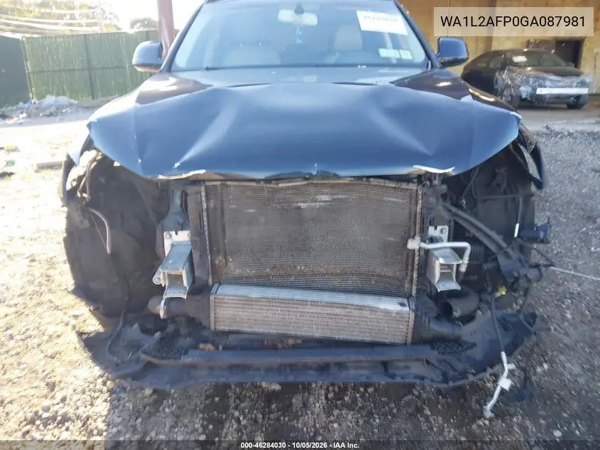 2016 AUDI Q5 VIN WA1L2AFP0GA087981 — фото 6