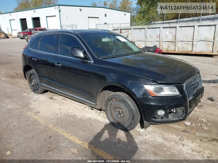 AUDI Q5 2016, VIN WA1L2AFP6GA124614
