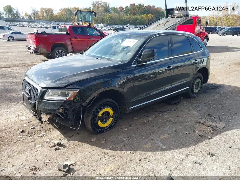 2016 AUDI Q5 VIN WA1L2AFP6GA124614 — фото 2