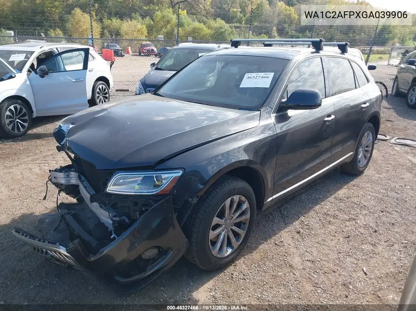 2016 AUDI Q5 VIN WA1C2AFPXGA039906 — фото 2