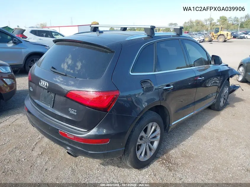 2016 AUDI Q5 VIN WA1C2AFPXGA039906 — фото 4