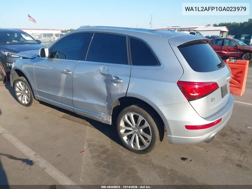 2016 AUDI Q5 VIN WA1L2AFP1GA023979 — фото 3
