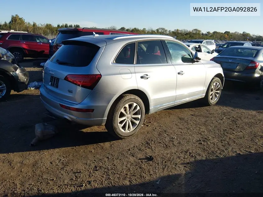 2016 AUDI Q5 VIN WA1L2AFP2GA092826 — фото 4