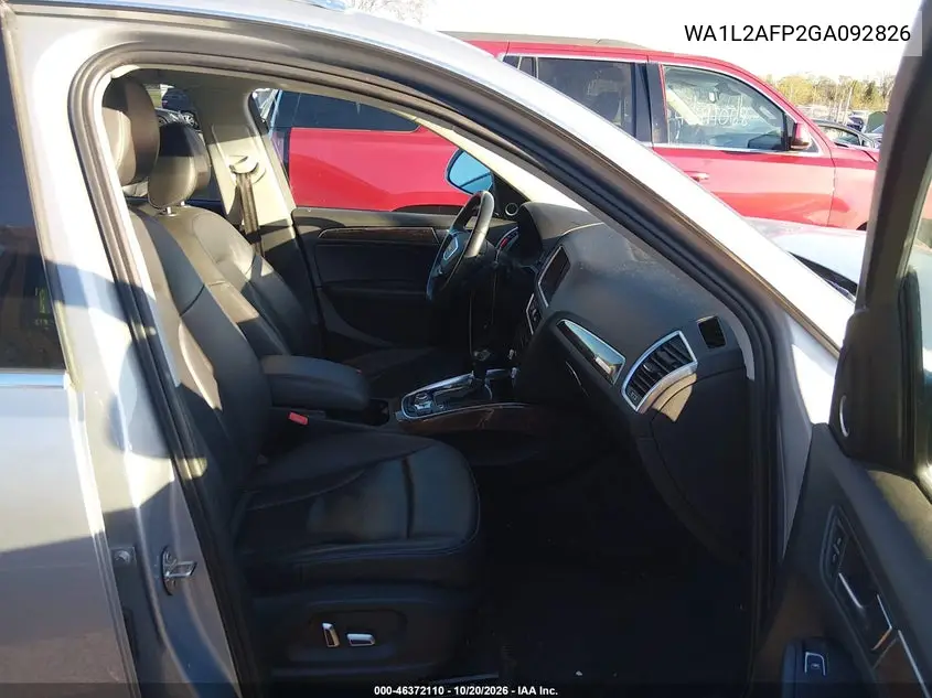 2016 AUDI Q5 VIN WA1L2AFP2GA092826 — фото 5