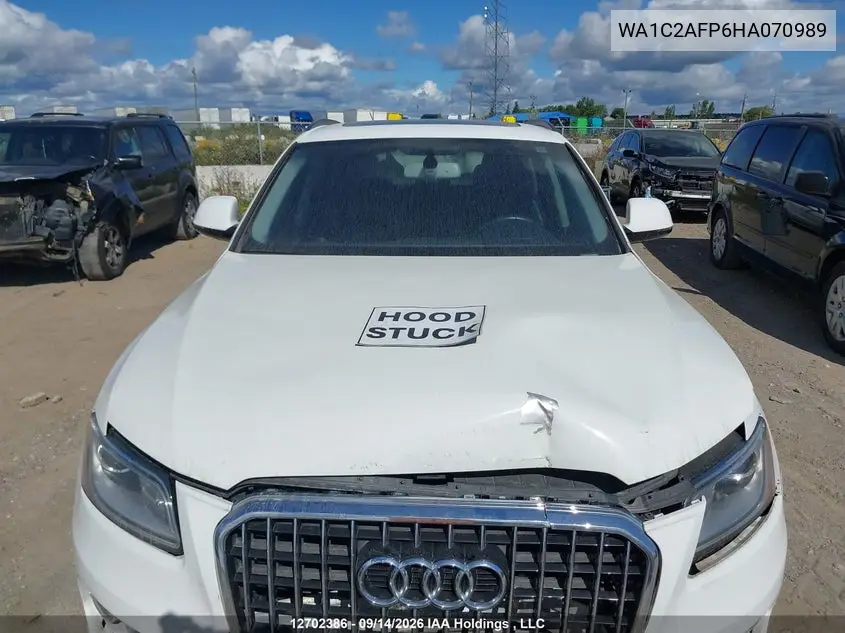 2017 AUDI Q5 VIN WA1C2AFP6HA070989 — фото 10