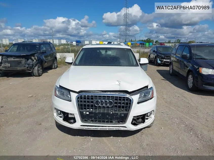 2017 AUDI Q5 VIN WA1C2AFP6HA070989 — фото 12