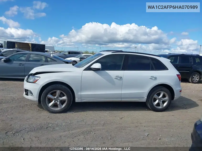 2017 AUDI Q5 VIN WA1C2AFP6HA070989 — фото 14