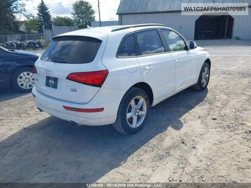 2017 AUDI Q5 VIN WA1C2AFP6HA070989 — фото 4