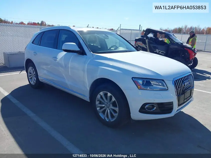 AUDI Q5 2017, VIN WA1L2AFP6HA053853
