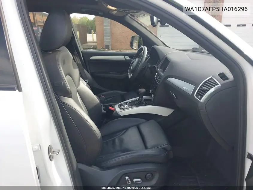 2017 AUDI Q5 VIN WA1D7AFP5HA016296 — фото 5