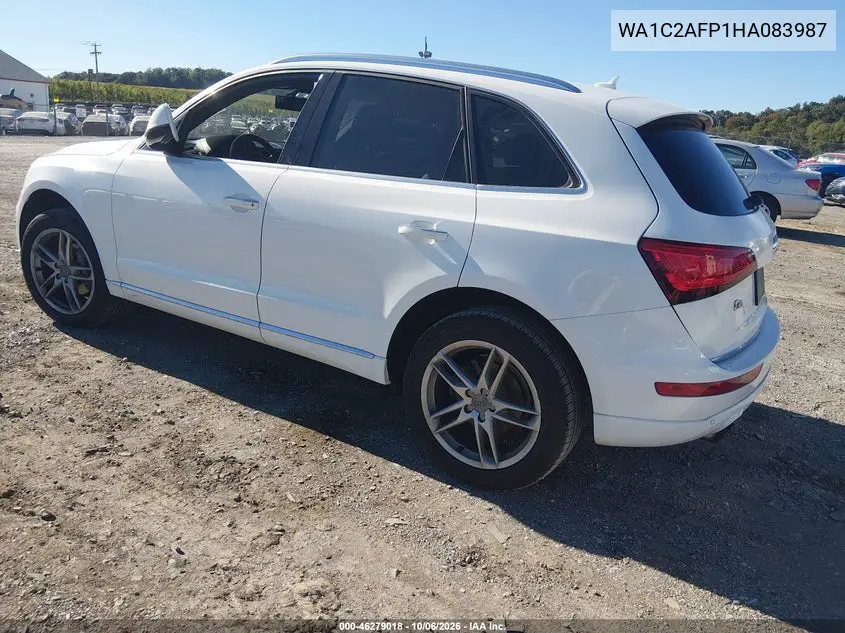 2017 AUDI Q5 VIN WA1C2AFP1HA083987 — фото 3