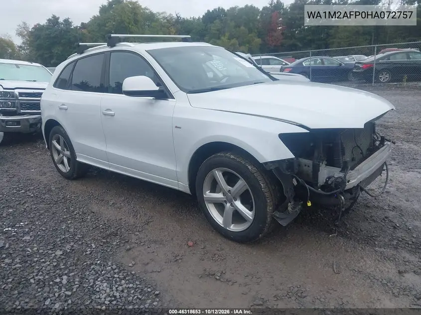 AUDI Q5 2017, VIN WA1M2AFP0HA072757