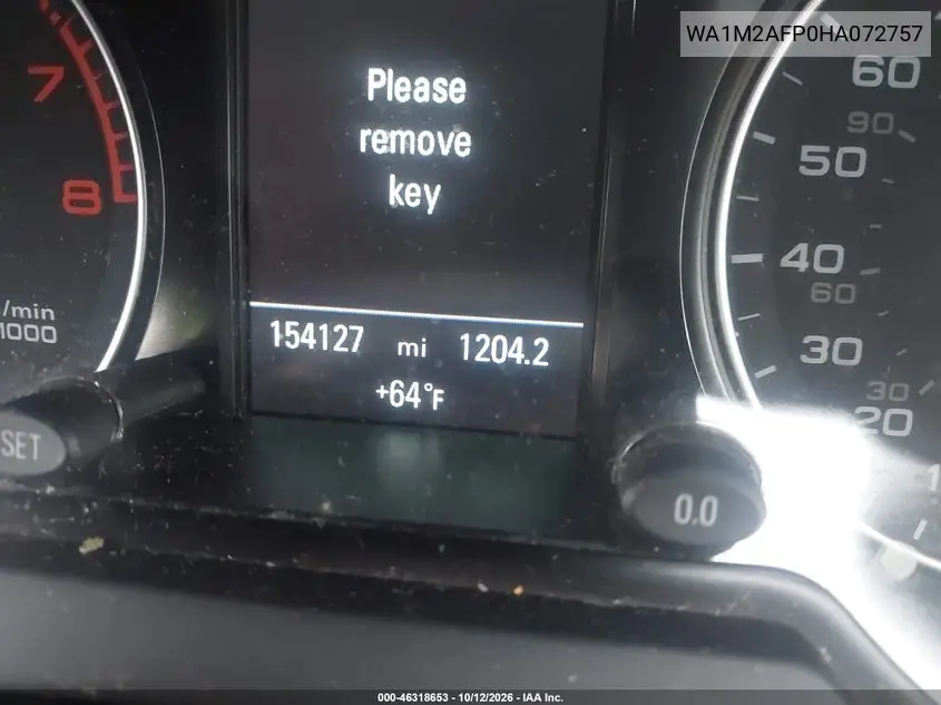 2017 AUDI Q5 VIN WA1M2AFP0HA072757 — фото 15