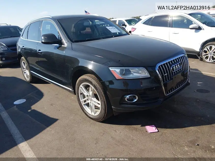 AUDI Q5 2017, VIN WA1L2AFP2HA013916