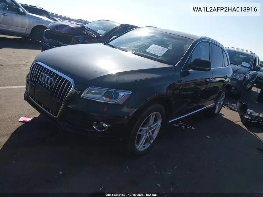 2017 AUDI Q5 VIN WA1L2AFP2HA013916 — фото 2