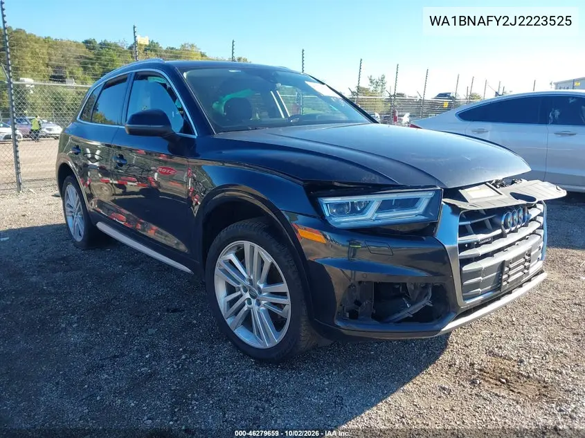 AUDI Q5 2018, VIN WA1BNAFY2J2223525