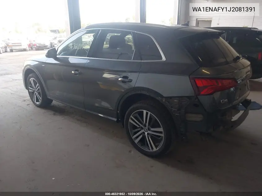 2018 AUDI Q5 VIN WA1ENAFY1J2081391 — фото 3