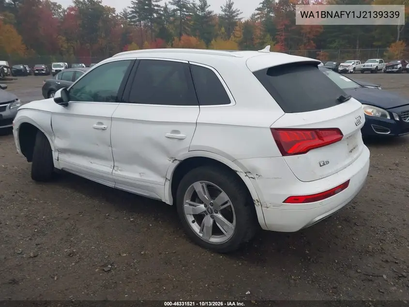 2018 AUDI Q5 VIN WA1BNAFY1J2139339 — фото 3