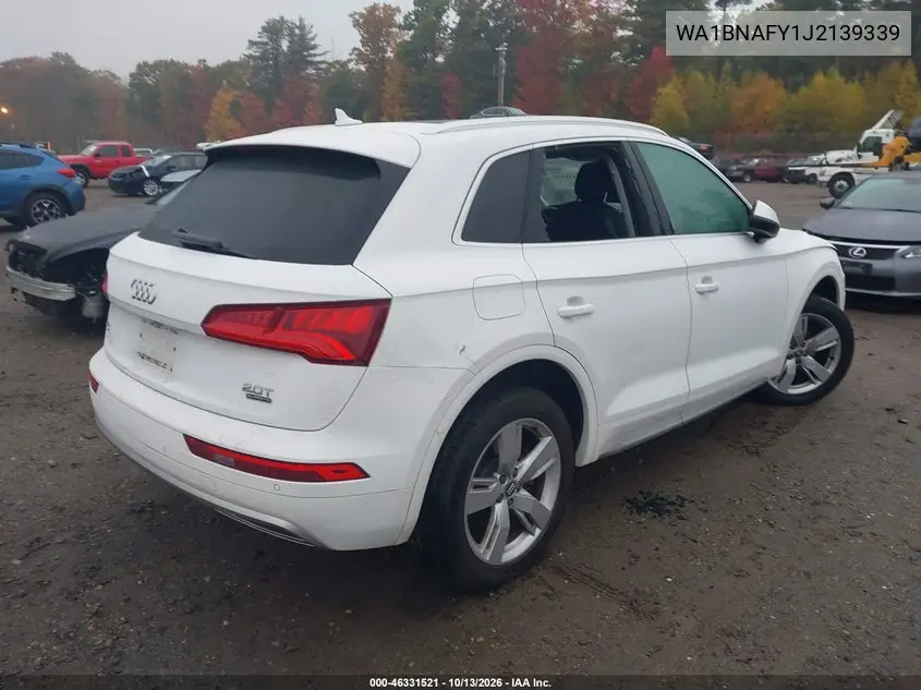 2018 AUDI Q5 VIN WA1BNAFY1J2139339 — фото 4