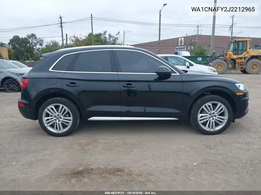2018 AUDI Q5 VIN WA1CNAFY2J2212965 — фото 13