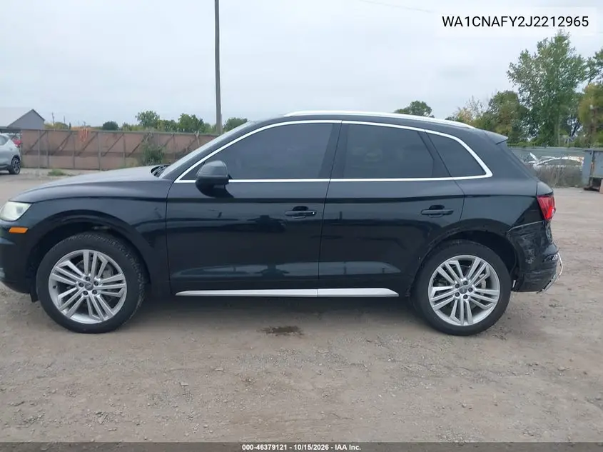 2018 AUDI Q5 VIN WA1CNAFY2J2212965 — фото 14