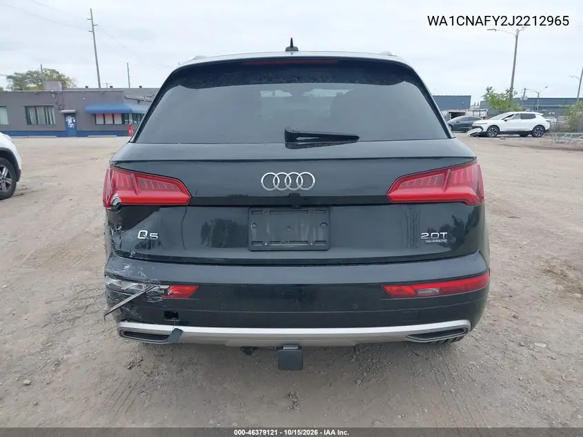 2018 AUDI Q5 VIN WA1CNAFY2J2212965 — фото 16