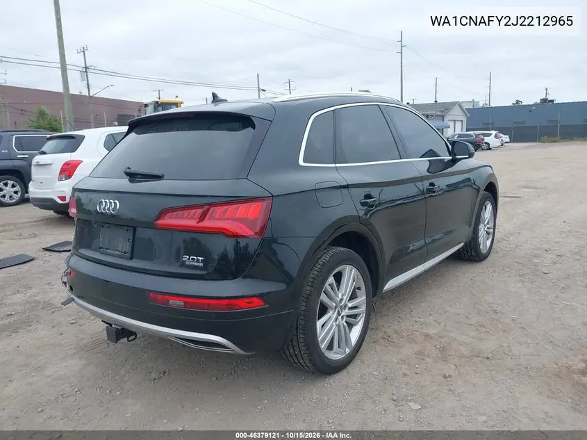 2018 AUDI Q5 VIN WA1CNAFY2J2212965 — фото 4