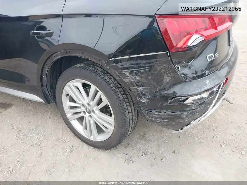 2018 AUDI Q5 VIN WA1CNAFY2J2212965 — фото 6