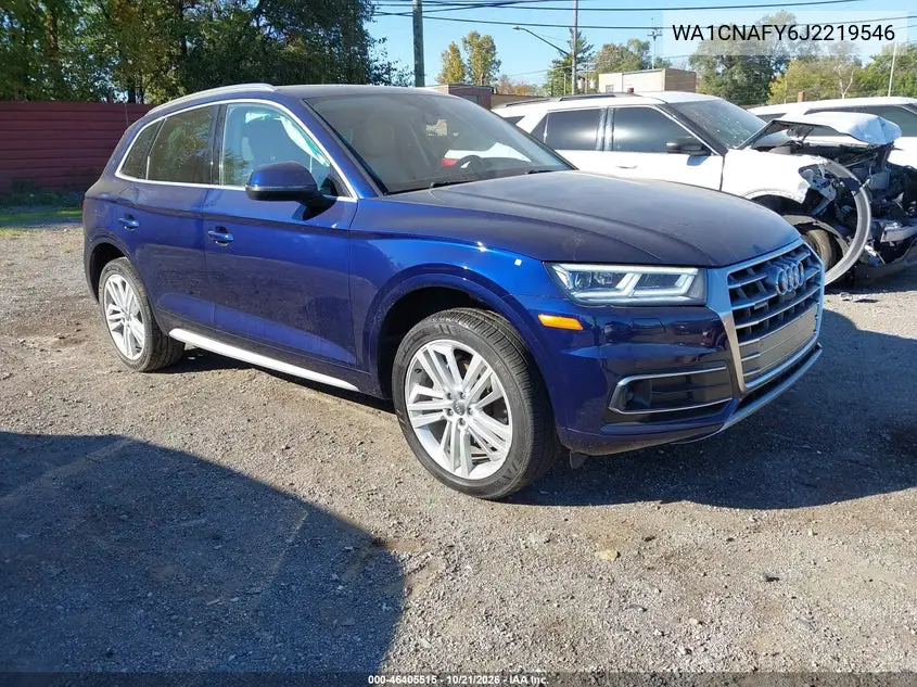 AUDI Q5 2018, VIN WA1CNAFY6J2219546