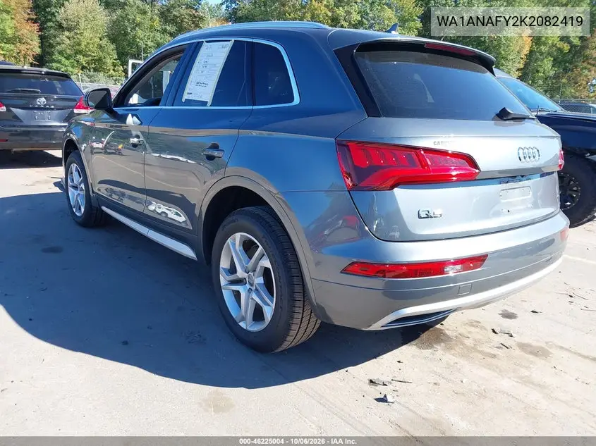 2019 AUDI Q5 VIN WA1ANAFY2K2082419 — фото 3