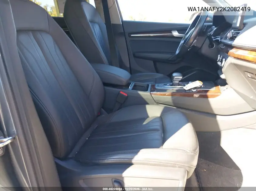 2019 AUDI Q5 VIN WA1ANAFY2K2082419 — фото 5