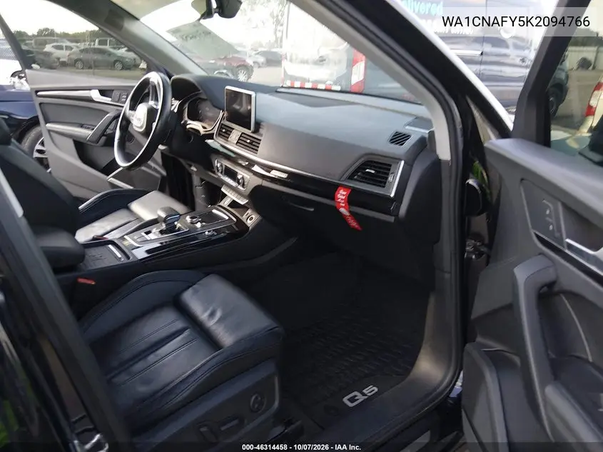 2019 AUDI Q5 VIN WA1CNAFY5K2094766 — фото 5