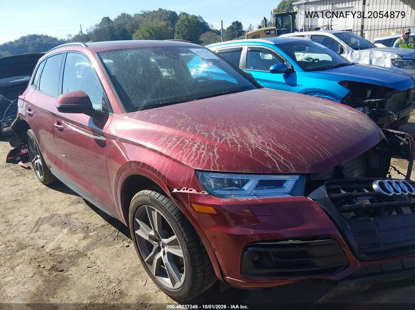 AUDI Q5 2020, VIN WA1CNAFY3L2054879