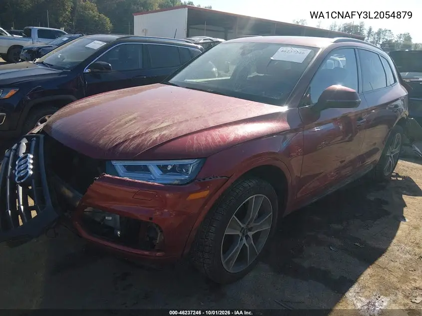 2020 AUDI Q5 VIN WA1CNAFY3L2054879 — фото 2