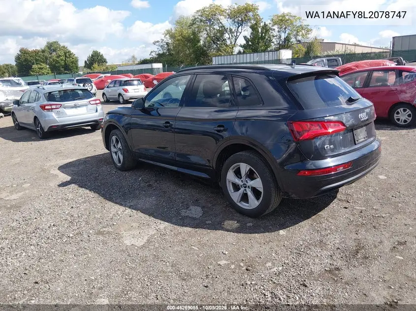 2020 AUDI Q5 VIN WA1ANAFY8L2078747 — фото 3