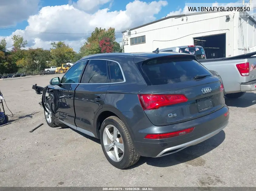 2020 AUDI Q5 VIN WA1BNAFY5L2012550 — фото 3