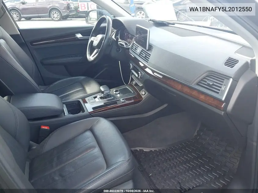 2020 AUDI Q5 VIN WA1BNAFY5L2012550 — фото 5