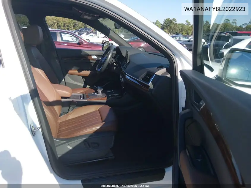 2020 AUDI Q5 VIN WA1ANAFY8L2022923 — фото 5